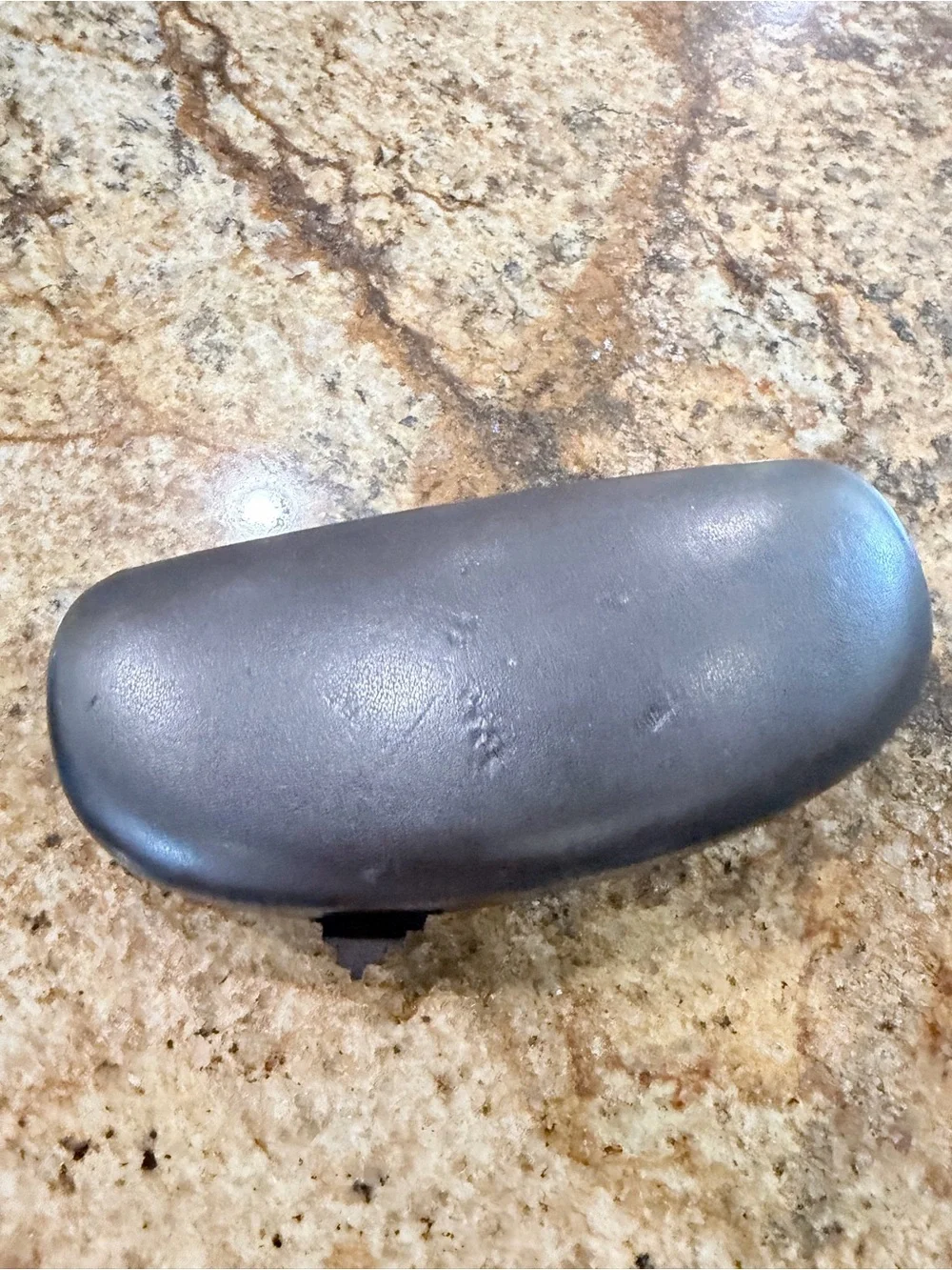 Michael Kors Black Leather Eyewear Case and cleaning cloth
